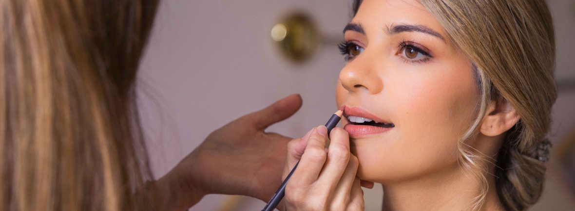 Bridal makeup by Louise Jackson in Buckinghamshire